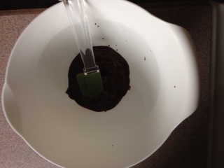 チョコケーキ作り方１